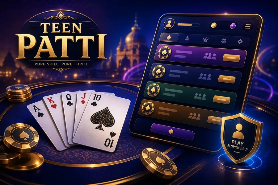 8xbet India Teen Patti card game category visual