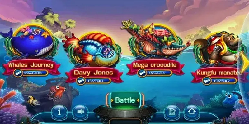 Bắn Cá Fishing Paradise - Game Đổi Thưởng Ăn Tiền Hấp Dẫn