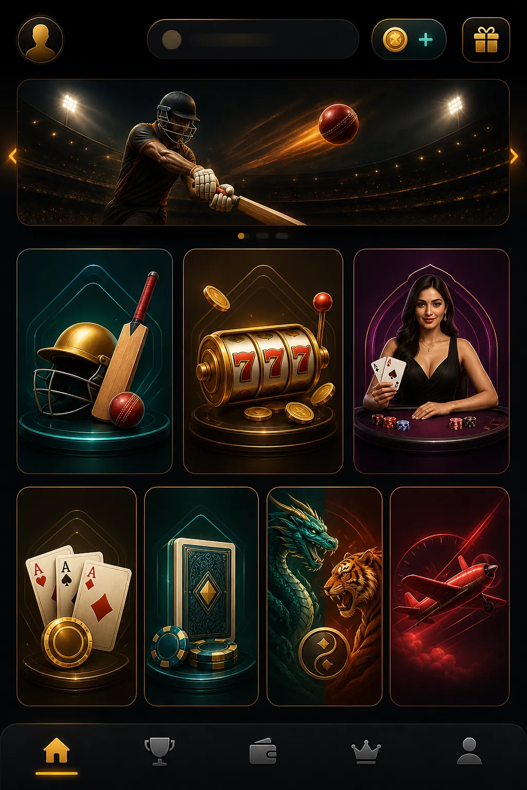 8xbet India casino and cricket games visual