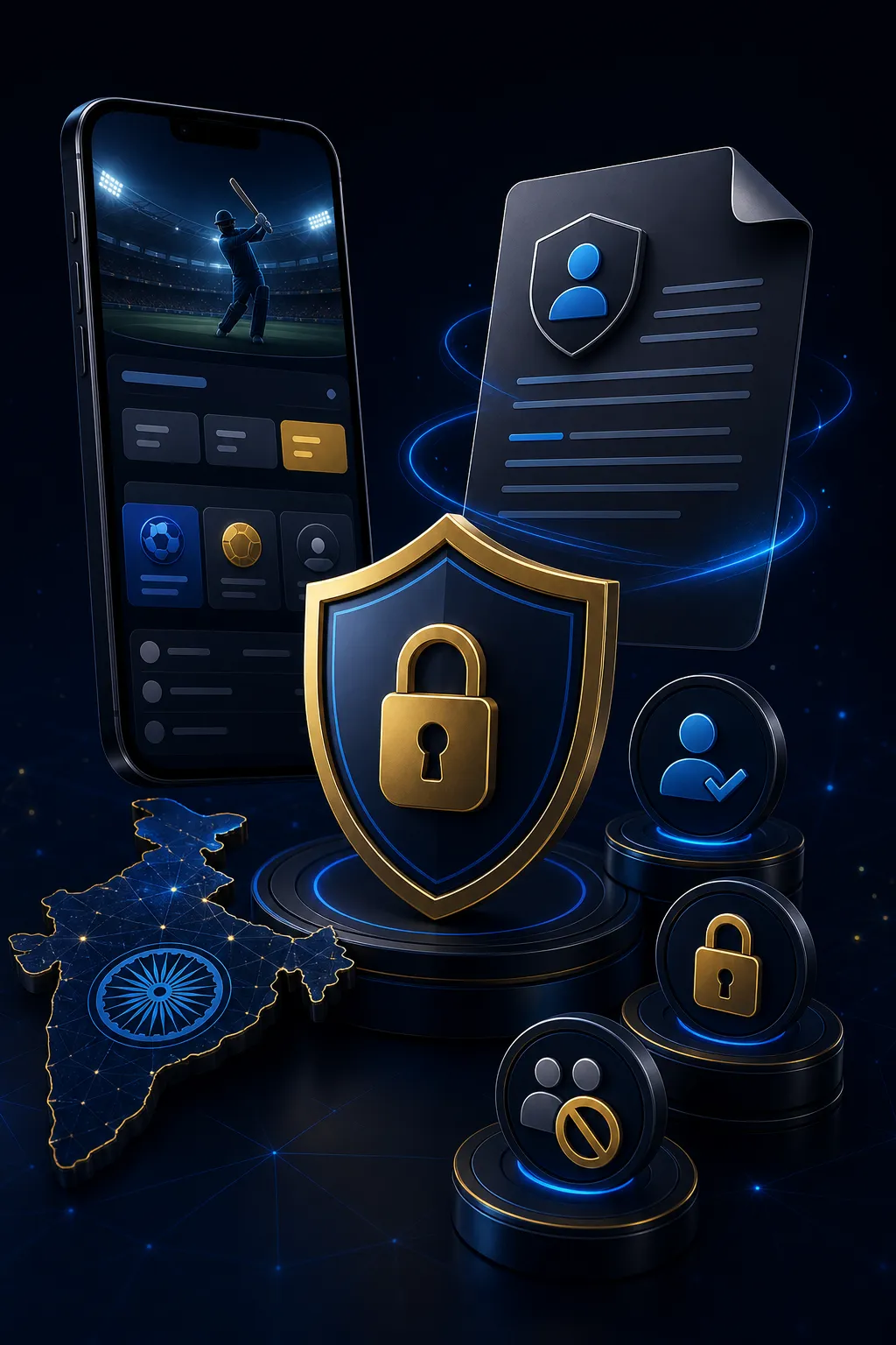 8xbet India privacy and terms visual