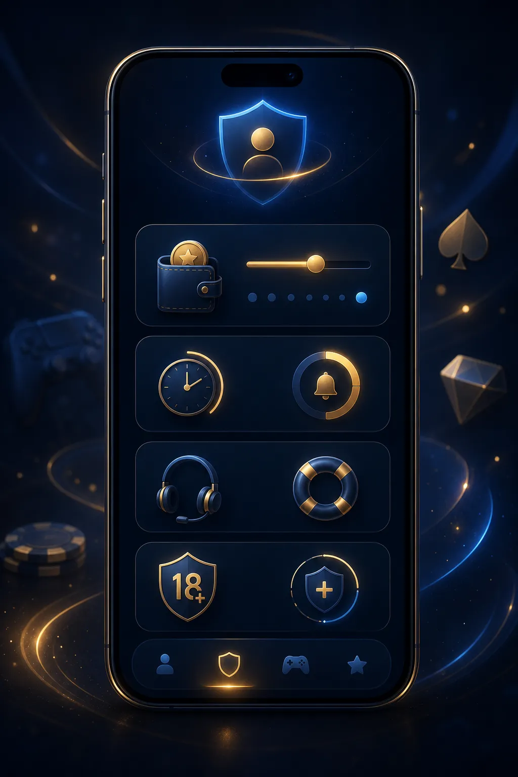 8xbet India responsible gaming visual
